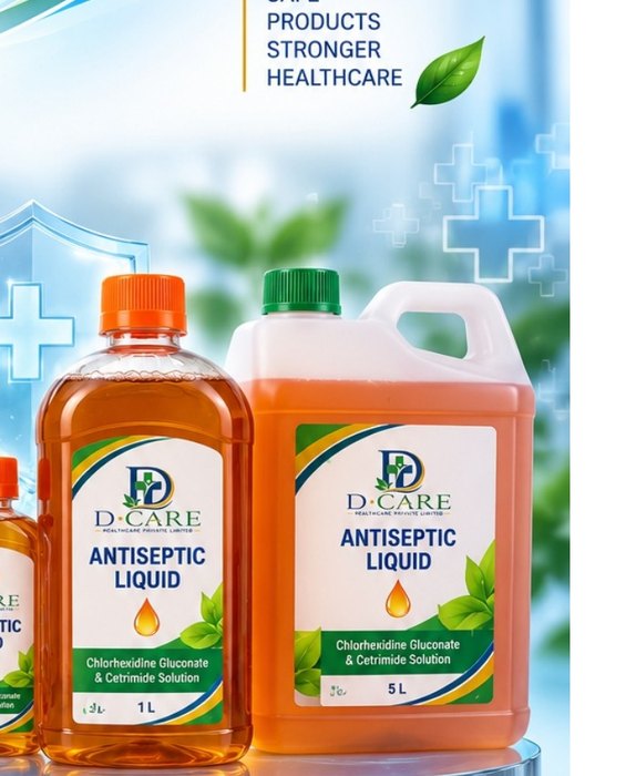 D-Care antiseptic liquids and sanitizers