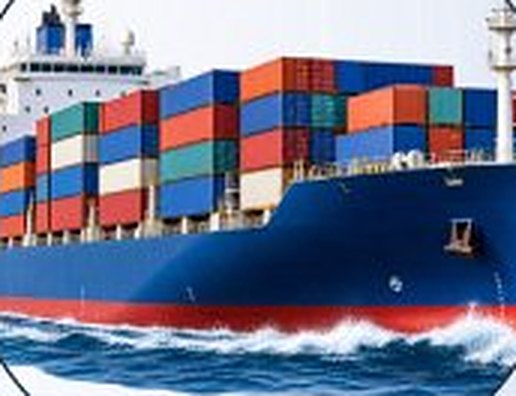 Container ship for export